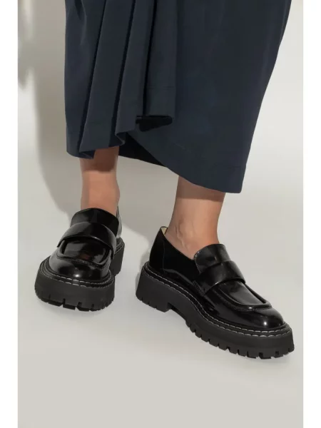 Iš natūralios odos loaferiai Proenza Schouler juoda