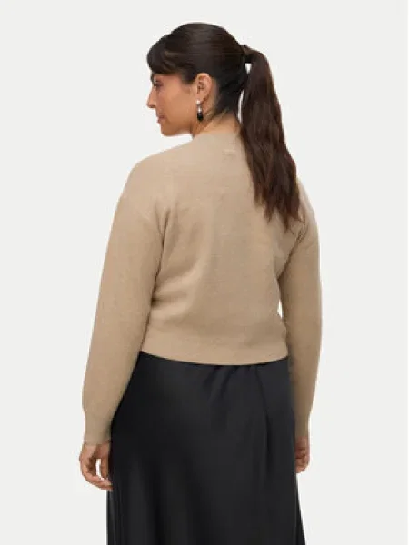 Vero Moda Kardigán Gold Art bézs