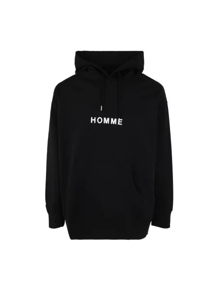Bluza z kapturem Comme Des Garcons czarna