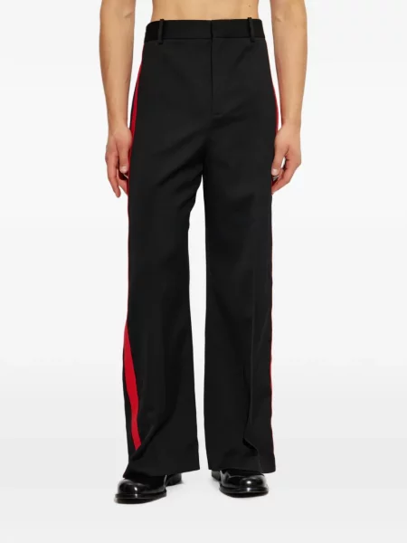 Pantaloni Loewe cu dungi negru