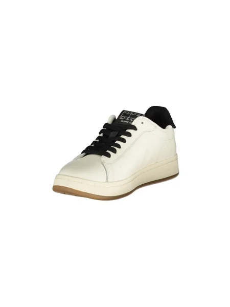 Teniși Tommy Hilfiger cu toc jos negru