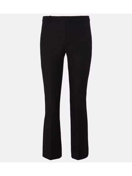 Nohavice 's Max Mara orezané sivá