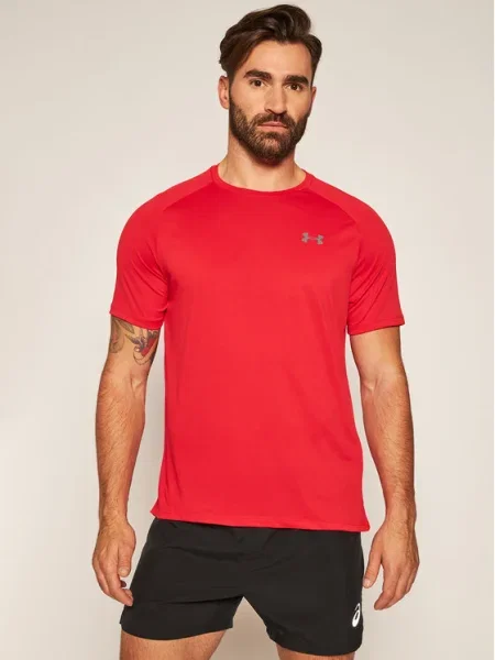 Under Armour Тениска от техническо трико Ua Tech™ червен