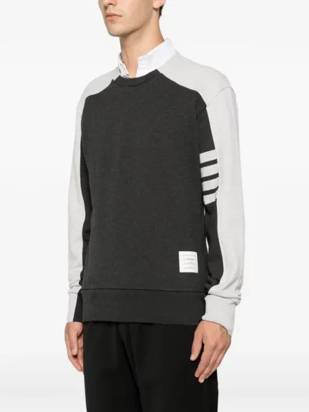 Lung hanorac Thom Browne gri