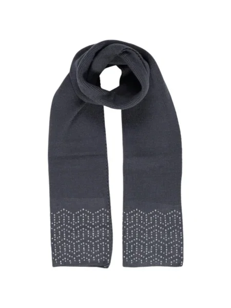 Fular Pieces cu paiete negru