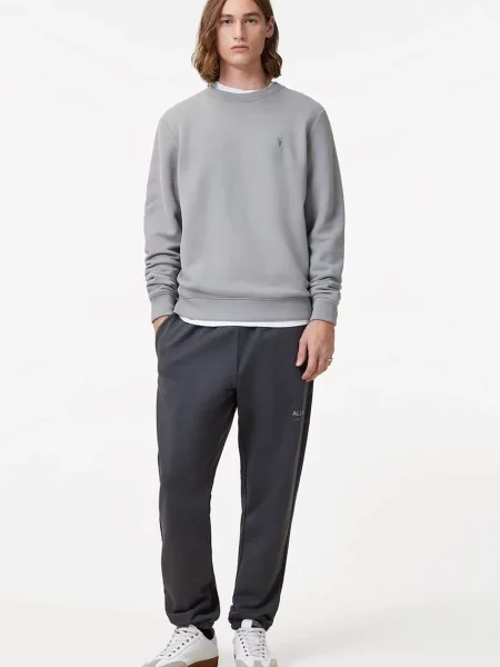 AllSaints pantaloni de trening din UNDRGRND uni gri