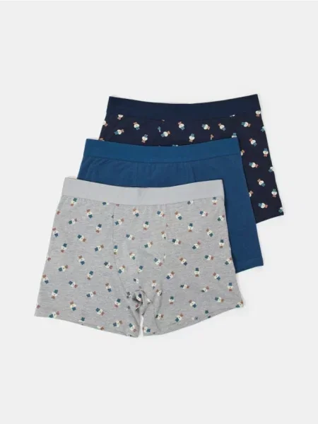 Sinsay Boxerky s bavlnou 3 pack vícebarevná