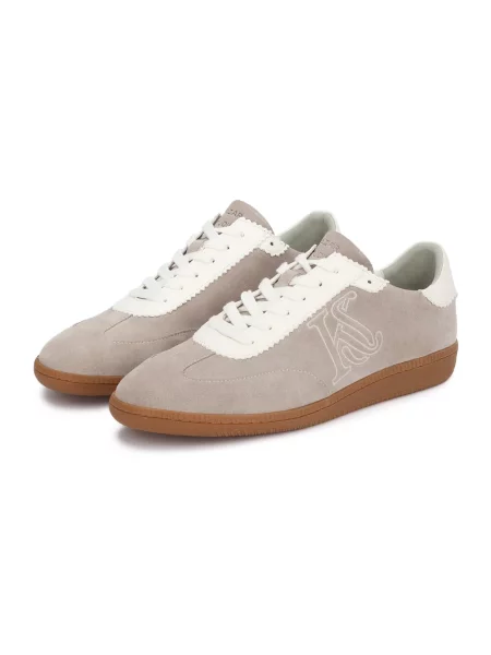 Sneakersy Kazar Studio skórzane retro szare