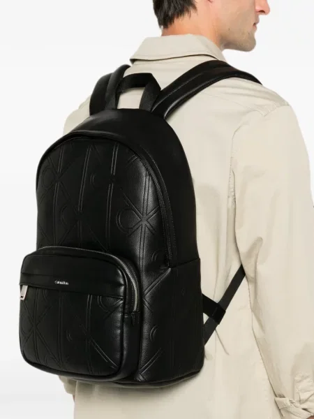 Rucsac Calvin Klein cu autograf negru