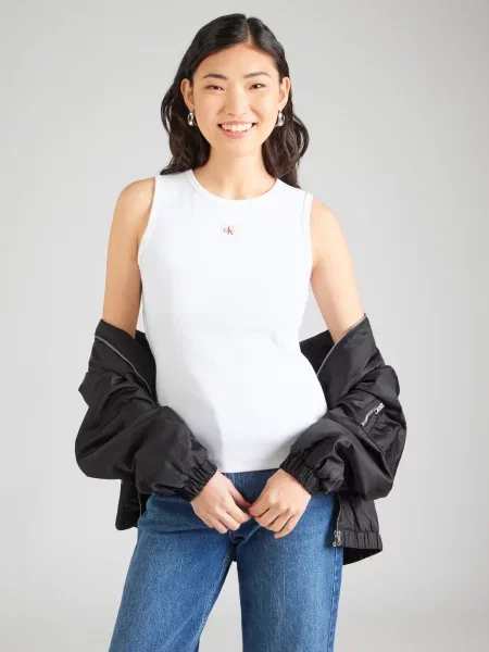 Calvin Klein Jeans Top alb