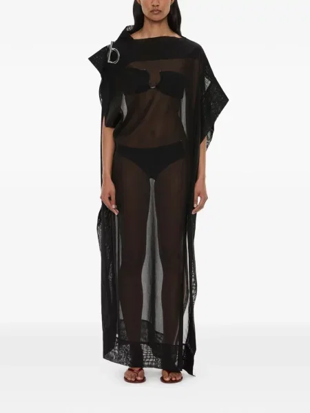 Lung rochie Christopher Esber negru