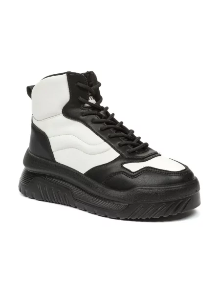 Buty do kostki Crosby skórzane czarne