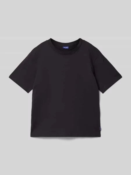 T-shirt o kroju regular fit z czystej bawełny model ‘FRED LIFE’ Only & Sons czarna