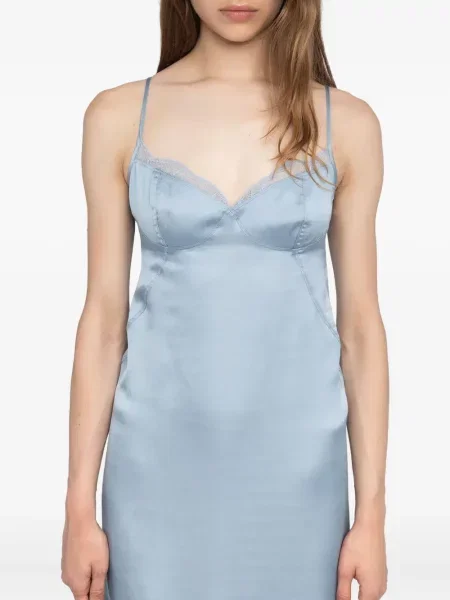 Rochie midi Zadig&voltaire până la genunchi de costum albastru