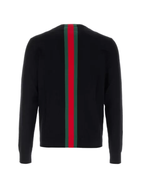 Pulover Gucci cu dungi negru