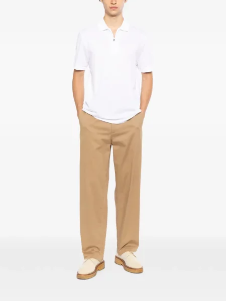 Tricou polo Boss alb