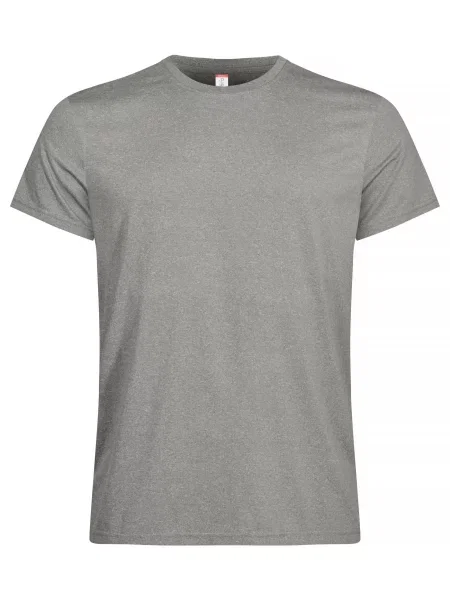 Clique Basic Active-T T-shirt – Grey Melange szara