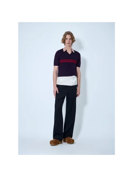 Spodnie Dries Van Noten czarne