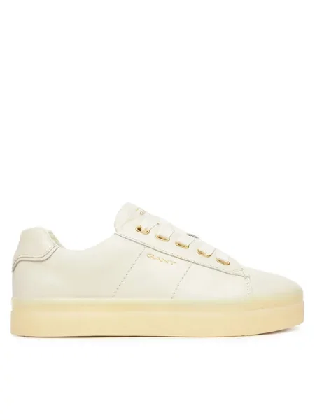 Gant sneakersy skórzane Avona beżowy