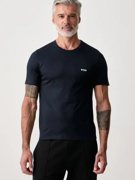 BOSS T-shirt TShirtRN 3P Classic czerwona