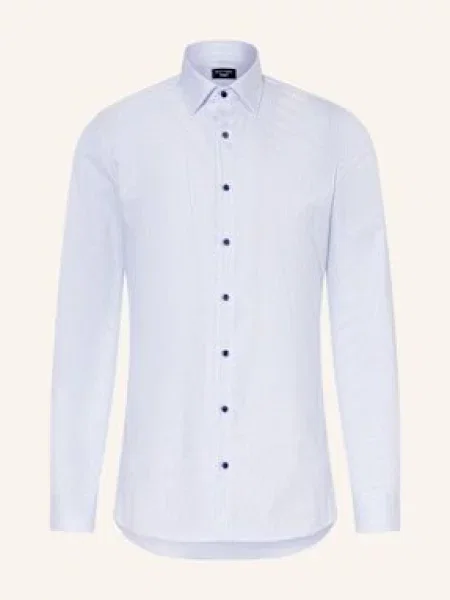 Olymp Košile No. Six Super Slim tmavě modrá