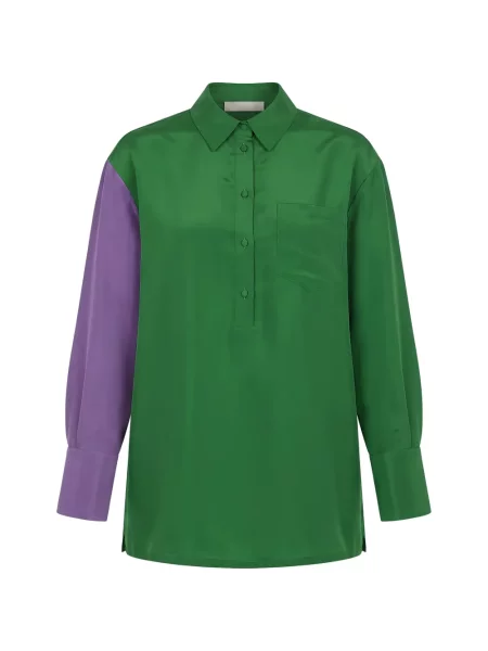 Rochie tip cămașă Valentino Garavani verde