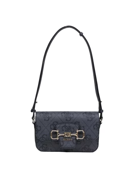 Geantă shopper Guess din piele gri