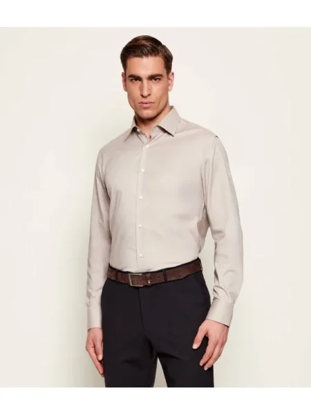BOSS BLACK Cămașă | easy iron negru