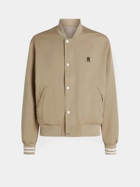 Бомбер Tommy Hilfiger бежевый
