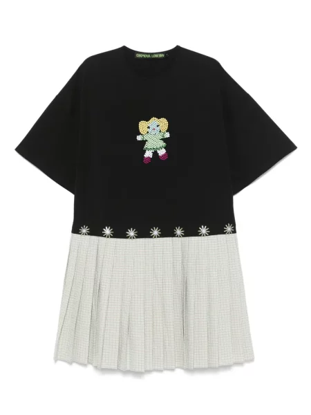 Sukienka midi Chopova Lowena do kolan garniturowa czarna