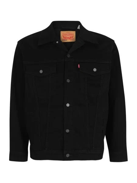 Levi's® Big & Tall Přechodná bunda Trucker Jacket Big & Tall černá