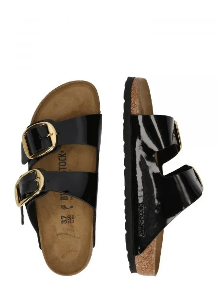 Pantofi Birkenstock cu cataramă negru