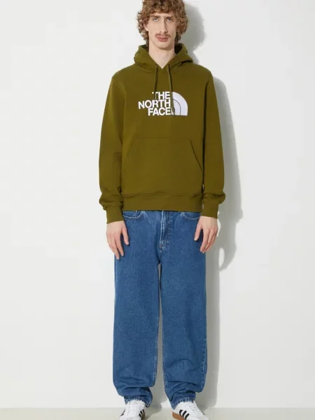Sweter The North Face zielony