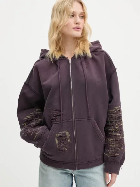 Суитчър Mm6 Maison Margiela виолетово