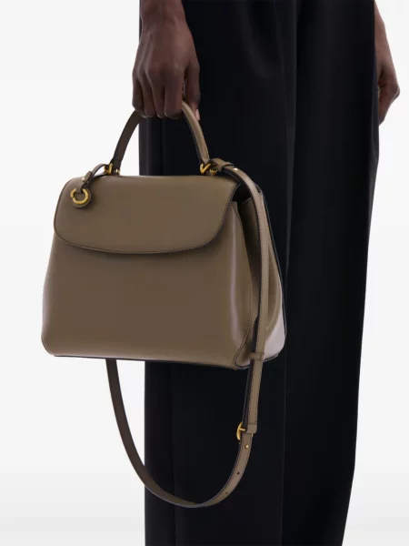 Crossbody kabelka Oscar De La Renta hnědá