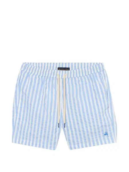 Slip de baie Brooks Brothers cu dungi albastru