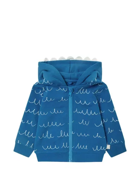 Bluza z kapturem dziecięca Stella Mccartney niebieska