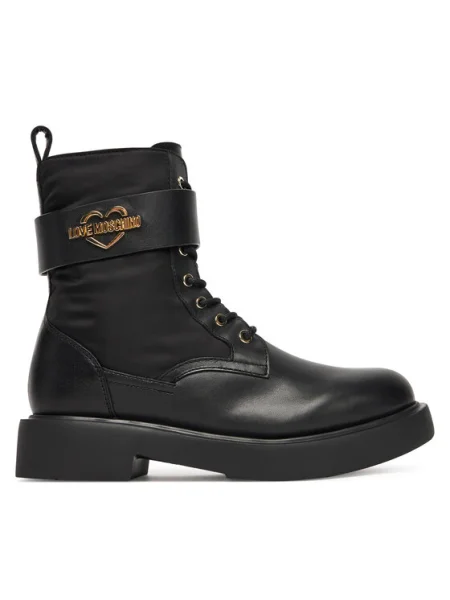 LOVE MOSCHINO Боти черен