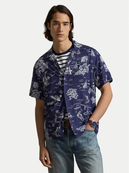 Polo Ralph Lauren košulja za muškarce od plava