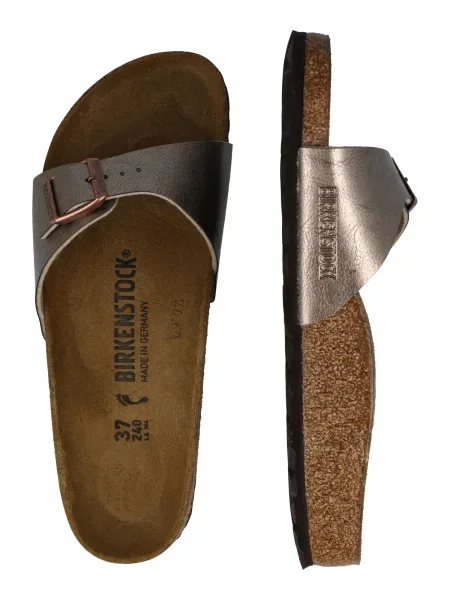 BIRKENSTOCK Saboți Madrid închis gri