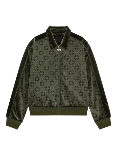 Кадифено яке тип бомбър Givenchy зелено