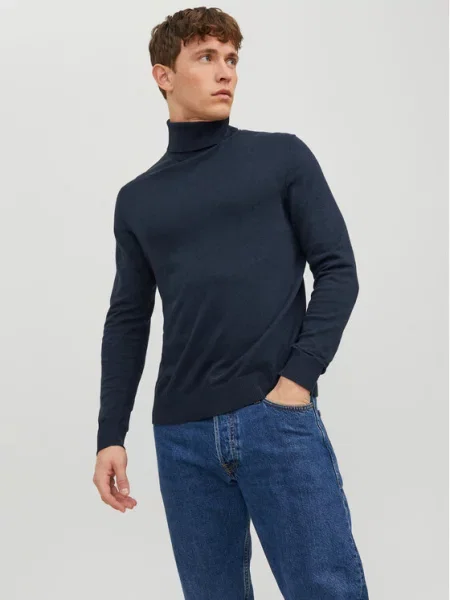 Jack&Jones Rolák Tmavomodrá modrý
