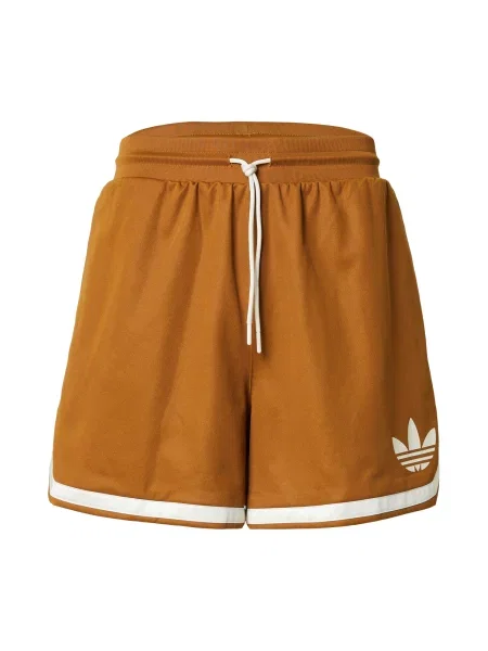 ADIDAS ORIGINALS Pantaloni Puffed' maro