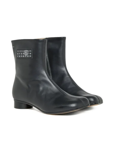 Botki dziecięce Mm6 Maison Margiela czarne
