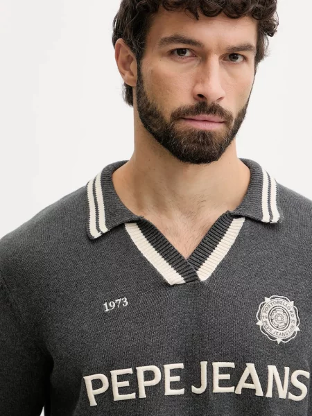Свитер Pepe Jeans серый