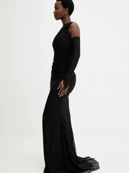 Answear.LAB rochie maxi mulata negru