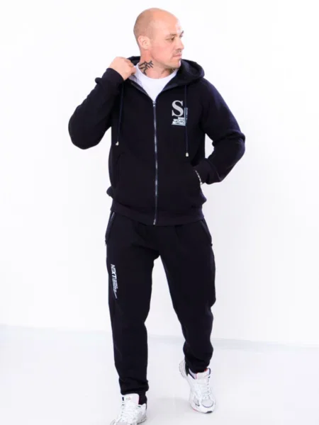 Носи своє Спортивний костюм Бавовна/поліестер синій