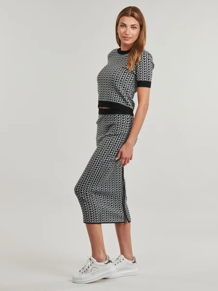 Top Michael Michael Kors din jacard negru
