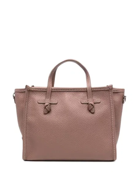 Δερμάτινη τσάντα shopper Gianni Chiarini ροζ