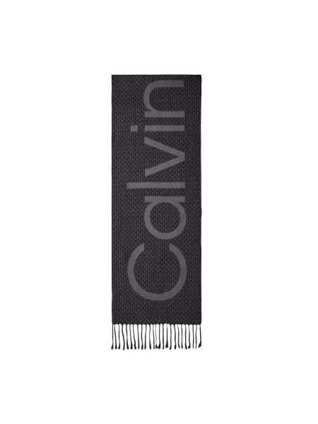 Calvin Klein De lână șal negru